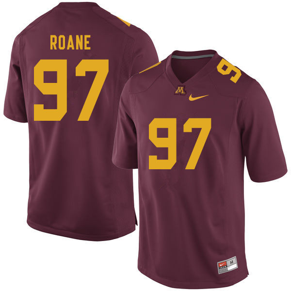 Men #97 Micah Roane Minnesota Golden Gophers College Football Jerseys Sale-Maroon